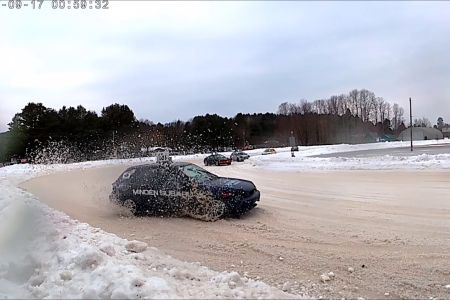 Minden Ice Racing Bank Camera